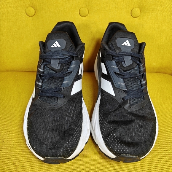 Adidas ADISTAR CS 2.0 Black White Sneakers Women's Running Shoes Size 8.5 - Picture 2 of 12